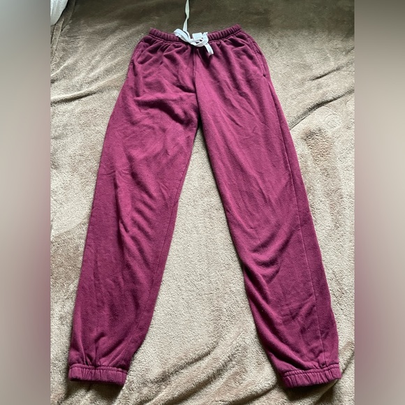 Garage red sweatpants - Picture 1 of 2